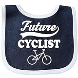 Inktastic Baby Boys' Future Cyclist Childs Bicyle Baby Bib