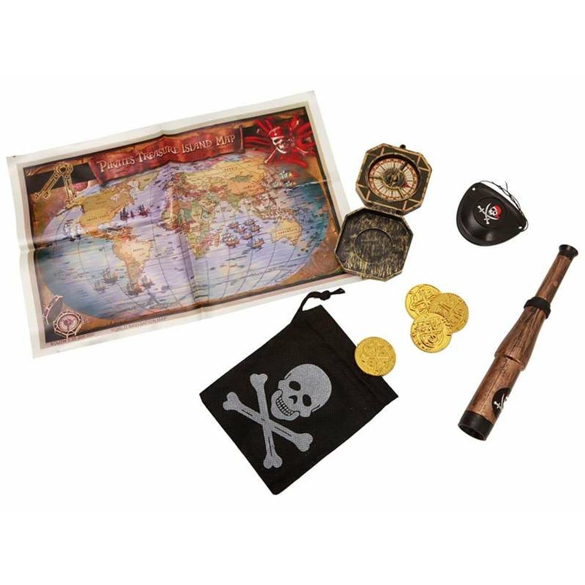 Viving Costumes De-Luxe Set Of Pirate Accessories