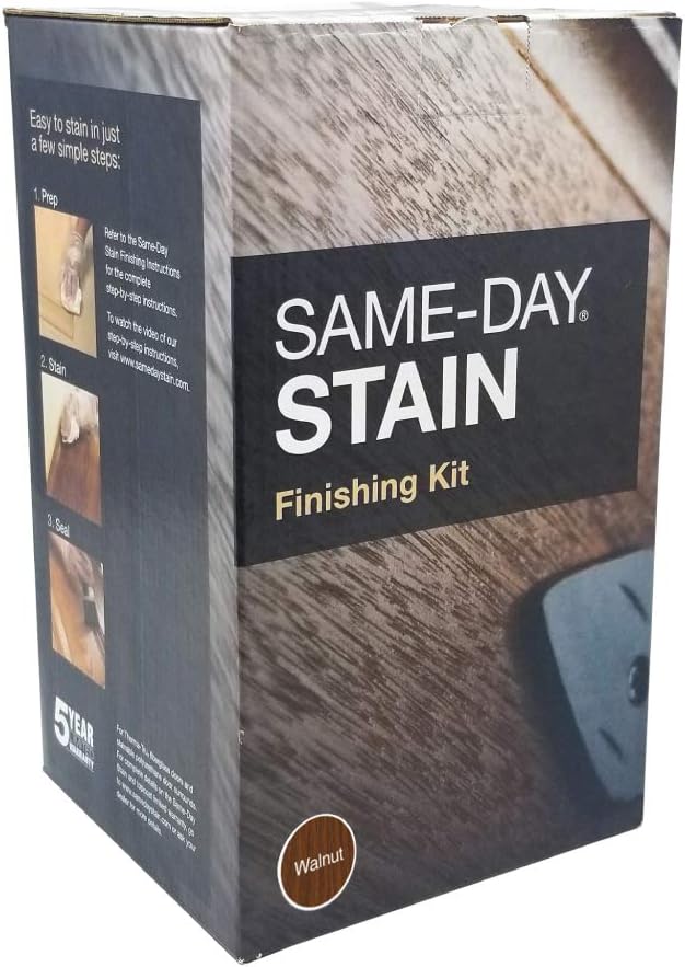 Therma Tru Finishing Kit Walnut Stain Kit for Fiberglass Doors