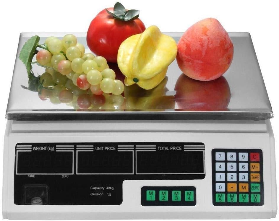 YDS SHOP Commercial Electronic Scales, Supermarket Fruit/Food