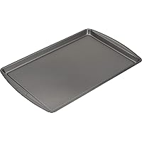 Good Cook 4022 Baking Sheet, 0.9 cu-ft Capacity, 11 in W x 17 in L, Silver