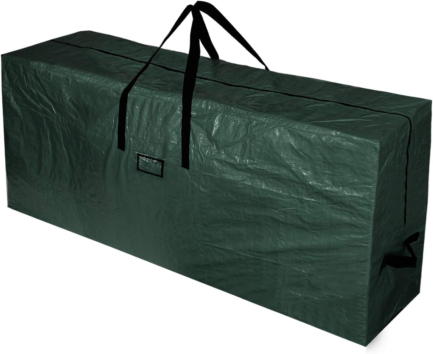 Holiday Décor Storage - BOTINDO Christmas Tree Storage Bag, Large Zippered Xmas Tree Bag with 2 Reinforced Handles, Un-Assembled Artificial Christmas Tree (7.5FT, Green)