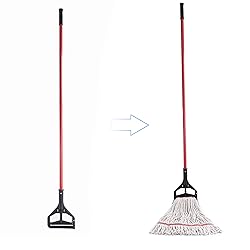 Matthew Cleaning Commercial Quick-Change Iron Mop