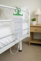 E&E Catheter Bag Hanger - 2L Urine Drainage Bag Stand - Secure & Sturdy view 2