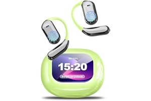 DIUJZLD AI Translation Earbuds Real Time, 169 Languages & 8 Offline Modes, 60H Playtime Language Translator Earbuds, Audifonos Traductores Inglés Español for Travel Business Learning(Green)