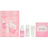TONYMOLY Wonder Ceramide Mochi Essentials Set - Hyaluronic Acid &amp; Cica | Ceramides, panthenol and cica team up in a cleanser, toner, water cream and eye patches to hydrate, soothe and fortify skin