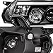 AKKON - For 12-15 Toyota Tacoma TRD Pickup Truck Black Bazel Dual Led DRL Projector Headlight Lamps