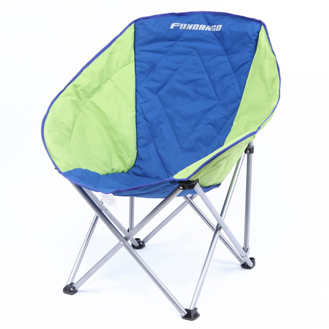 Fundango Lightweight Padded Moon Saucer Round Chair with Carry Bag