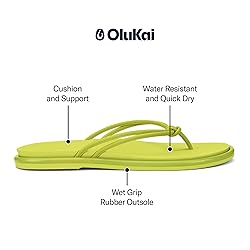 OLUKAI Aka Women's Beach Sandals, Water-Friendly