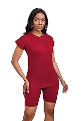 PINSV Women 2 Piece Outfits Summer Sweatsuits Track