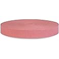 Heavy Cotton Webbing 1 1/2 Inch - Straps for Arts and Crafts - 5, 10, 25, or 50 Yards, Over 10 Colors - MATADOR USEFUL GOODS (Rose Pink, 50 Yards)