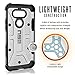 URBAN ARMOR GEAR [UAG Compatible with LG G5 Case Feather-Light Composite [Ash] Military Drop Tested Phone Case