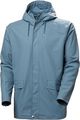 Men's Moss Rain Coat, Navy, S