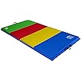 We Sell Mats - 4 ft x 8 ft x 2 in Personal Fitness & Exercise Mat for Home Workout - Lightweight and Folds for Carrying – All Purpose Home Gym Mat – Thick Mat for Yoga, Pilates, Stretches, and Floor Exercises