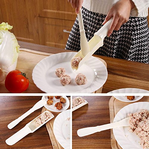 Kitchen Small Tool DIY Meatball Fish Ball Maker Spoon Meat Shove Pattie Fish Beaf Meat Balls Sets Kitchen Cooking Tools