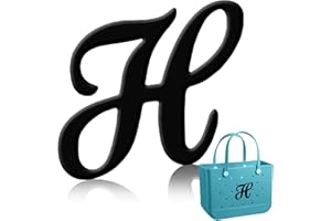 Alixumiss Decorative Lettering Charms for Bogg Bag, Alphabet Lettering Accessories, Decorative Bogg Bag Charms Insert Alphabet Lettering, Alphabet 3D Letters for Personalizing Handbag DIY