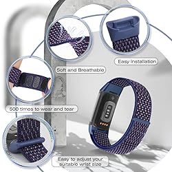 AVOD Nylon Watch Bands Compatible with Fitbit