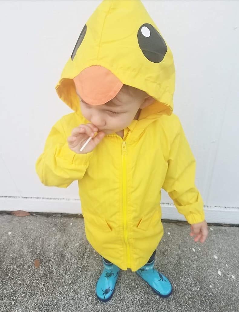 baby boy duck outfit