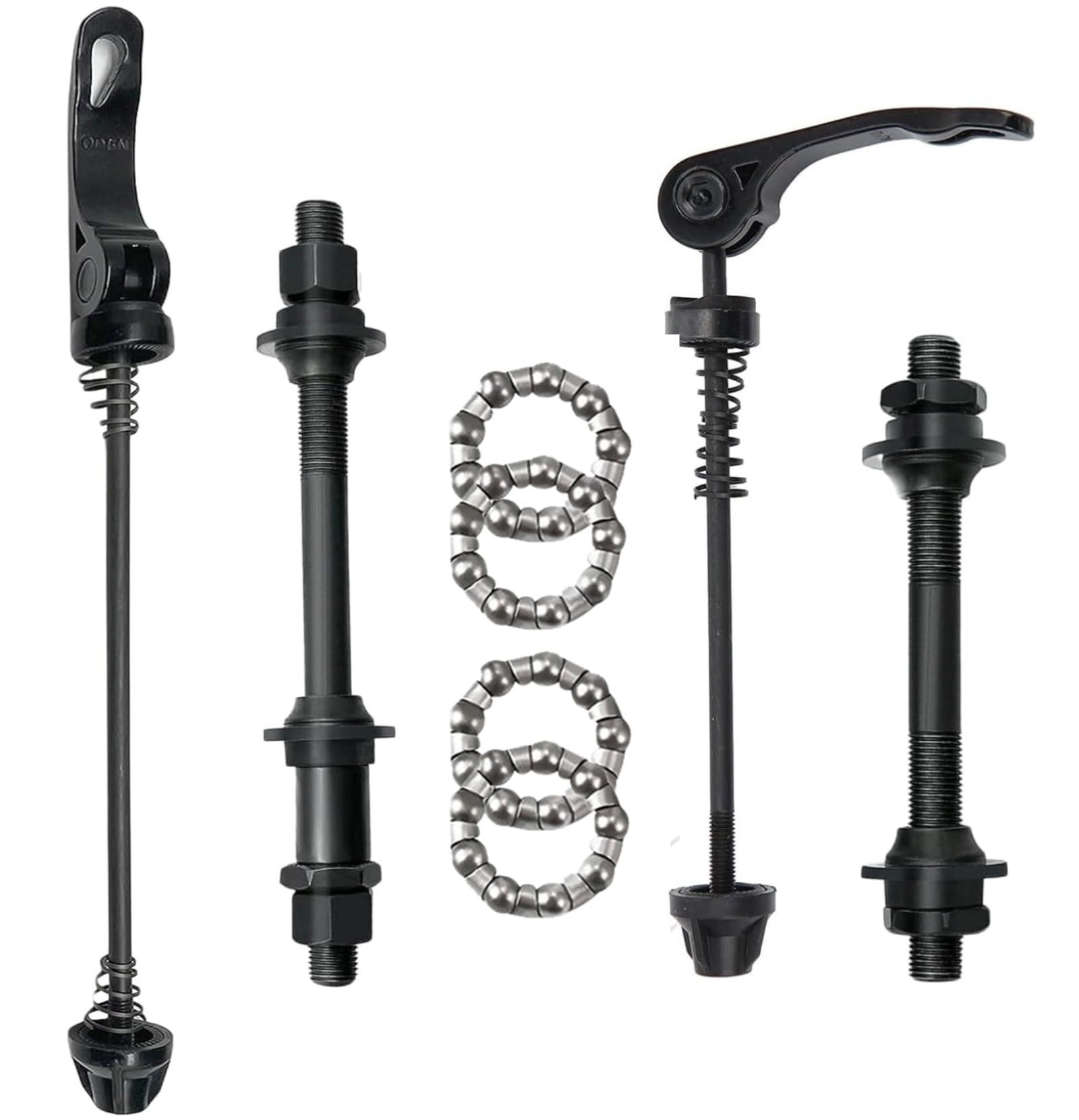 Photo 1 of (only one) MOONDKIST Bike Quick Releases Set, 1 Pair MTB Quick Release Bicycle Hub Road Mountain Bike