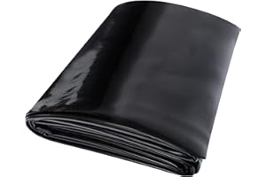 Adroiteet 7 x 10 FT Pond Liner, 20 Mil Fish Pond HDPE Liner, Pond Liners for Outdoor Ponds, Koi Ponds, Garden Fountain, Waterfall