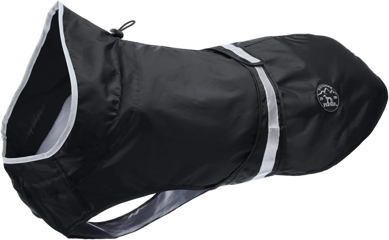 HUNTER Dog coat Uppsala Rain, 30 black, xxxs