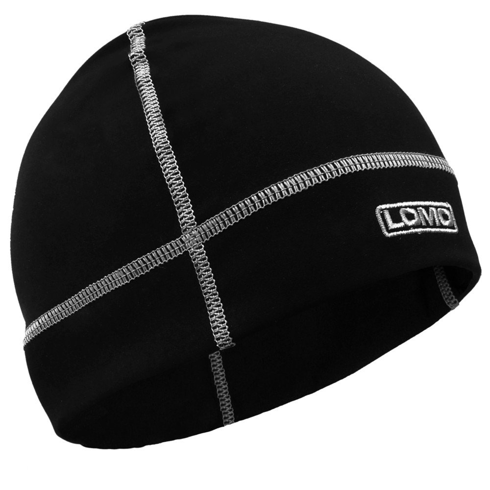 Lomo Softshell Stretchy Warm Beanie Hat Fleece Lined