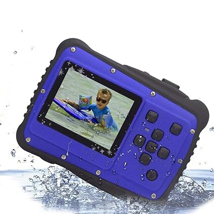 Vmotal GDC5262 Wasserdichte Digitalkamera mit 4X Digitaler Zoom / 8MP / 2' TFT LCD Bildschirm/Wasserdichte Kamera für Kinder 