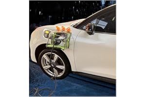 EV Charger Port Cover for Ford Mustang Mach-E 2025, Upgraded Suction Cups, Outdoor Charging Solution, All Weather Protection 