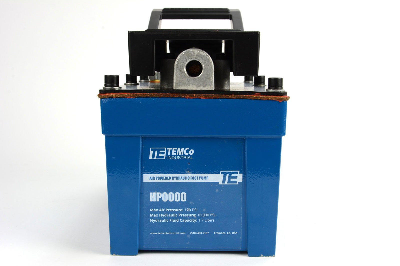 TEMCo HP0000 Air Hydraulic Pump Power Pack Unit 10,000 psi 103 Cubic