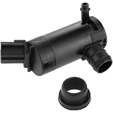 SURIEEN 7L8Z17664A Windshield Washer Pump with Grommet | Compatible with Ford F150 F250 F350 F450 E150 E250 E350 E450, Lincoln, Mazda, Mercury, Replaces for 7L8Z-17664-A 7L8Z17664A