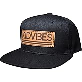 DadBod Apparel DB Original Kid Vibes Leather Patch Hat, to Match with Dad & Mom