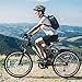 Goplus 26″ 250W Electric Bicycle Mountain Bike E-Bike Up to 22 Miles Range with Variable Speed, Removable 36V Lithium Battery and Cup Holderthumb 1