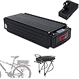 LXBche 48V 20Ah 25Ah 30Ah Rear Rack Ebike Battery 48V,Anderson Plug,Lithium Ion Battery Portable Rear Carrier Battery for 0-1500W Electric Bicycle Motor Conversion Kit(48v30ah)