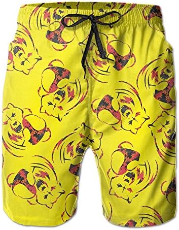 Bears Boxing Mens's Surfing Ultra Quick Dry Shorts Comfortable Fashion Board Shorts