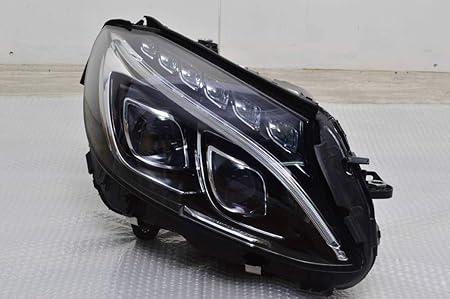 Amazon 中古 メルセデスベンツ W5 Cクラス 純正 Ledヘッドライト 右側 1点 ヘッドライト本体 車 バイク