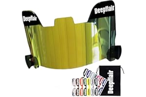 Deepflair Football Helmet VisorFootball Helmet Visor Impact Resistant Visor for Youth&Adult Football Gear