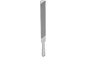 CAWLA 8" Rectangular Double/Single Cut Handy File Fits for sharpen and smooth metal surfaces-laminate file(1 Pcs)