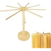 Large Pasta Drying Rack, Detachable Collapsible Wooden Noodle Drying Rack for Pasta Noodle and Cooking Spaghetti Rack Space-Saving Noodles Organizer and Easy Storage