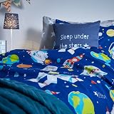Bloomsbury Mill Kids Bedding Set Single - Outer Space Duvet Cover 135x200cm view 7