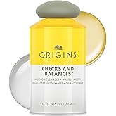 Origins Checks and Balances Milky Oil Cleanser + Makeup Melter | Softens Skin & Removes Makeup | With Squalane & Plant-Derived Glycerin, 5 Fl Oz