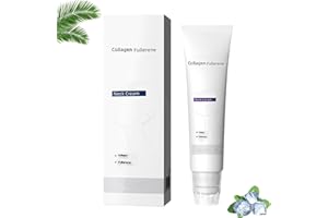 Magic Collagen Fullerene Neck Cream - Neck Skincare with Collagen Peptides, Long-Lasting, Women & Men for Face, Neck 50g, 1.7