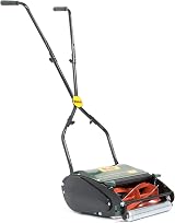 Webb WEH12R Manual Hand Push Cylinder Lawnmower with Roller 30cm 18L Bag view 1