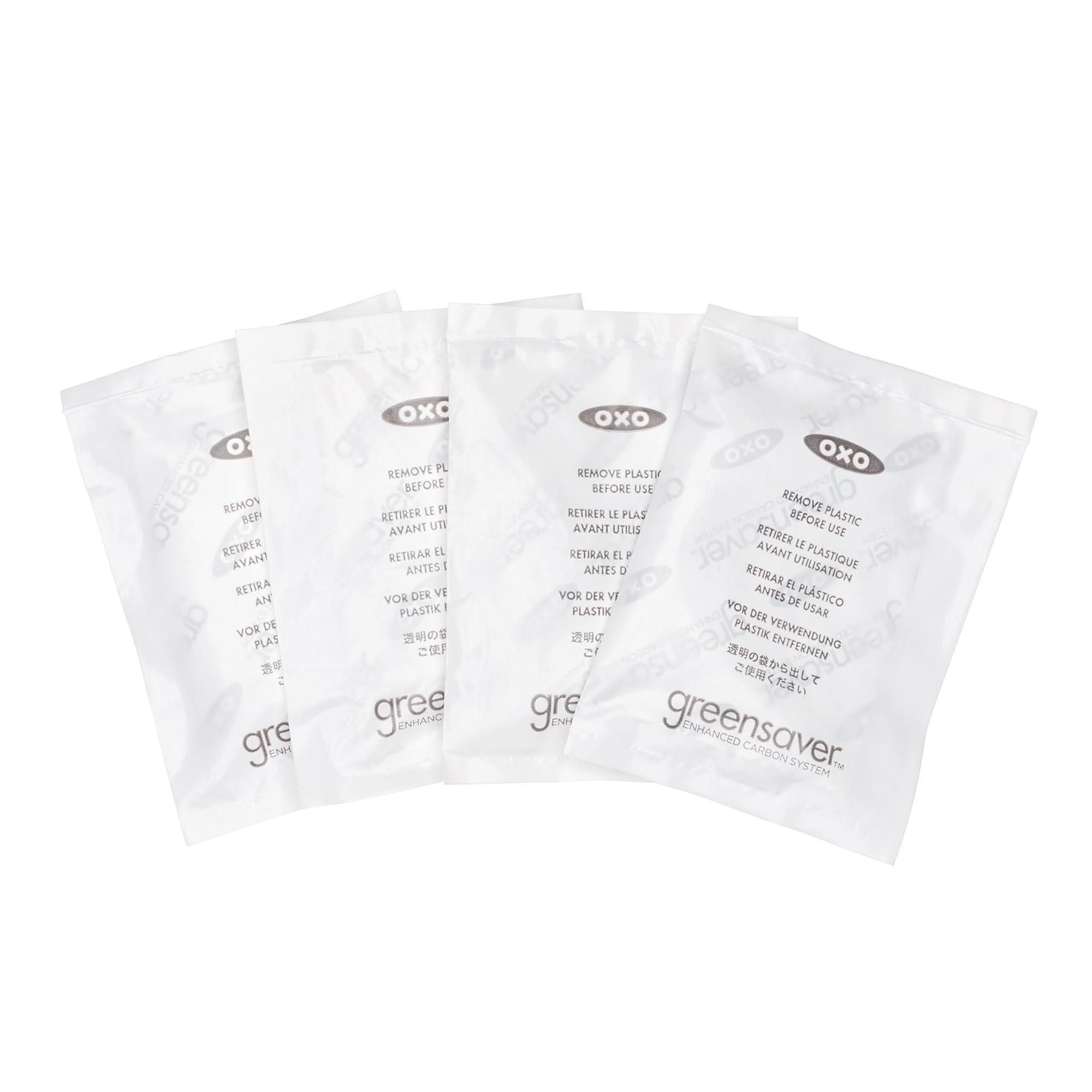 OXO Good Grips Greensaver Carbon Filter Refills - Pack of 4
