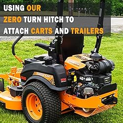 EilxMag Universal Trailer Hitch for Zero Turn Mower