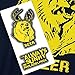 It's Always Sunny in Philadelphia Beer T Shirt & Stickers (Large) Navy