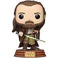 Funko Pop! Star Wars: Across The Galaxy - Qui-Gon Jinn Vinyl Bobblehead, Amazon Exclusive