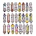 FunsLane Mini Finger Skateboard Fingerboard Mini Skateboard Party Supplies Toy Gift 24 Pcs