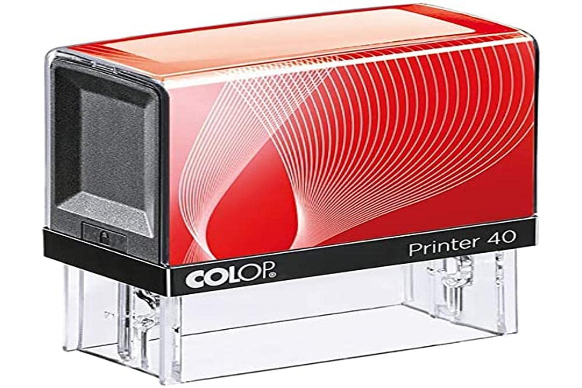 Colop Printer 40 Seal 23 x 59 mm Black
