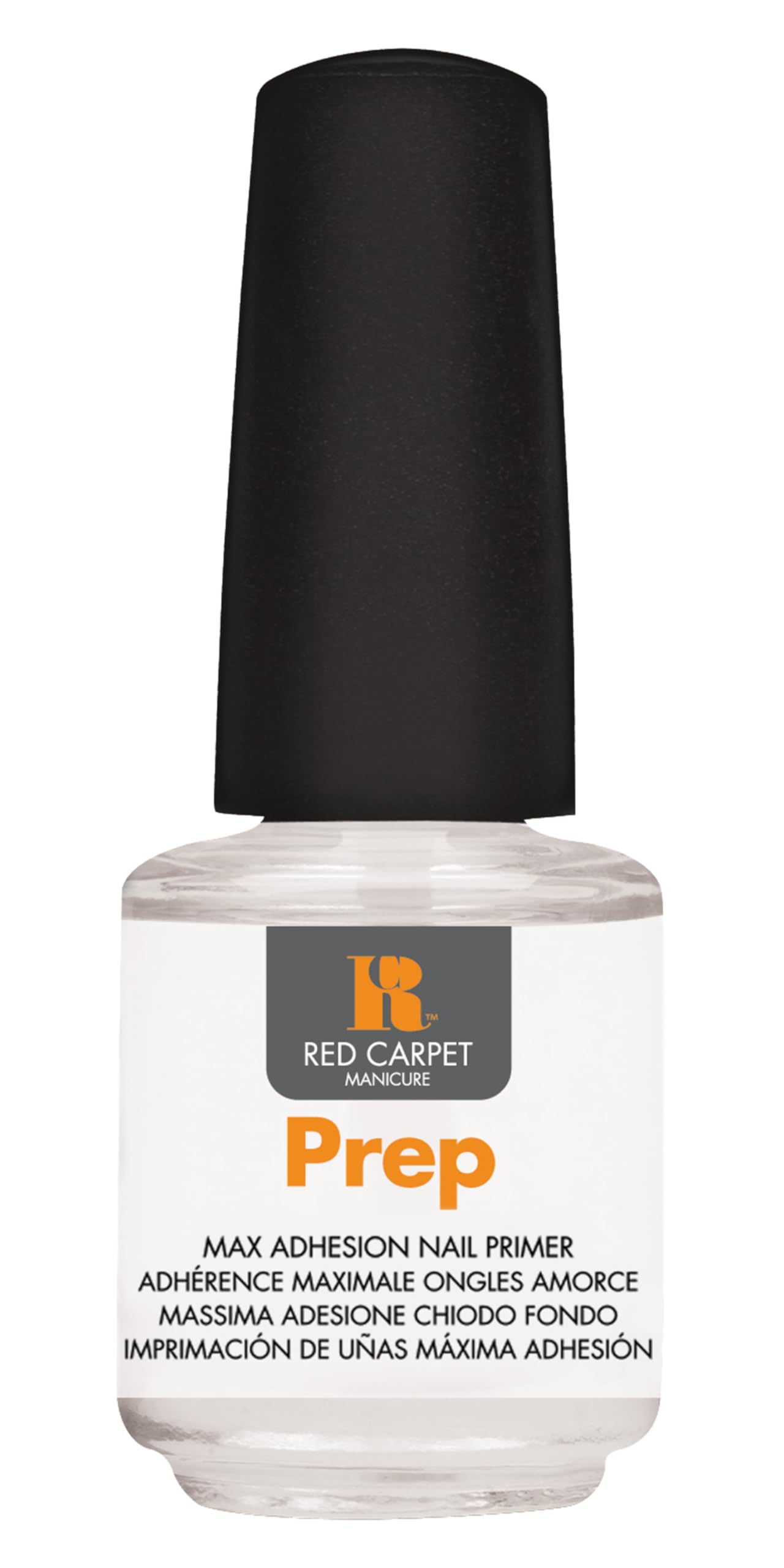 Red Carpet Manicure Prep Max Adhesion Nail Primer Sanitizer, Dehydrator and Primer for Gel or Acrylic Nails, Cleanses & Dehydrates Plate & Cuticle for Long-Lasting & Chip-Free Results, 9ml