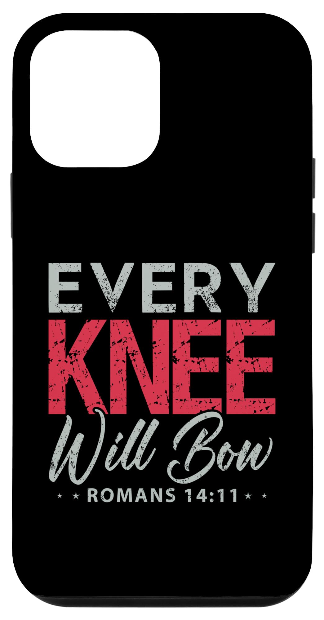 Every Knee Will Bow Shirt Bible Verse Shirts For Women Men Case for iPhone 12 mini